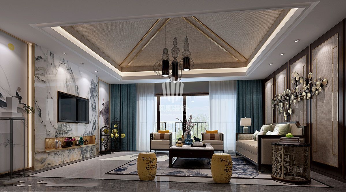 新中式風(fēng)格：溫雅柔和